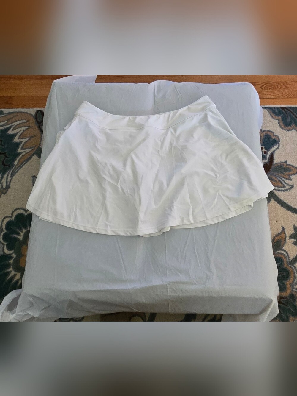 Baleaf White Swim Skirt Bikini Cover-Up